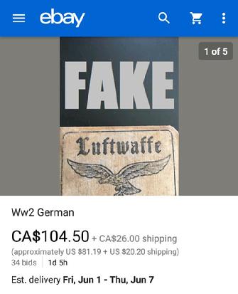 Fake Nazi Passbook, ID, WW2