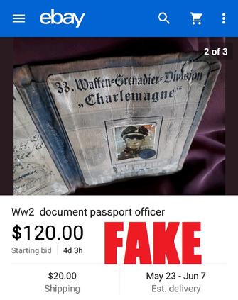 Nazi Military Passbooks and IDs
