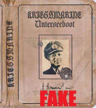Fake Nazi Passbook, ID, WW2
