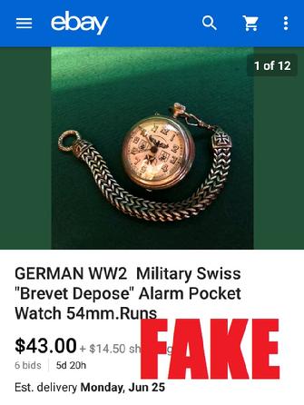 WW2 German Watch