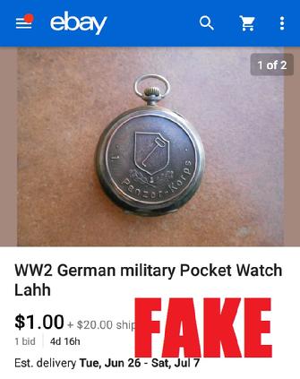 WW2 German Watch