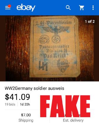 WW2 German Passbook