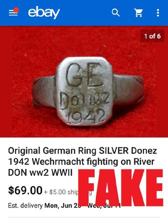 WW2 German Ring