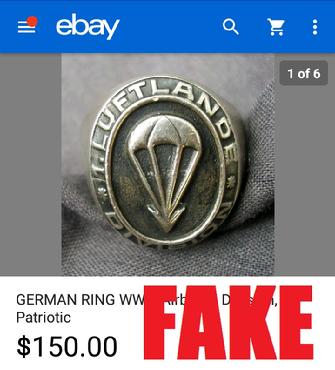 WW2 German Ring