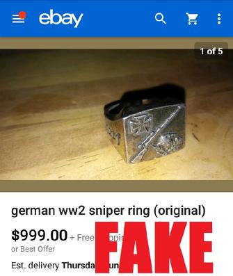 WW2 German Ring