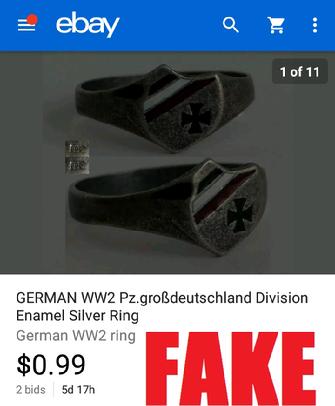 WW2 German Ring