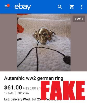 WW2 German Ring