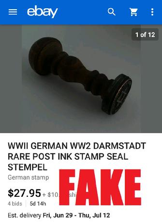 WW2 German Stamp/Seal