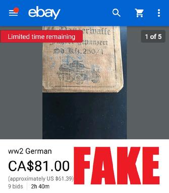 WW2 Passbook
