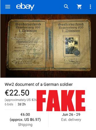WW2 German Passbook