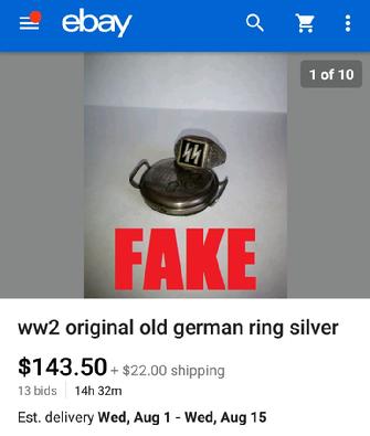 WW2 German Ring