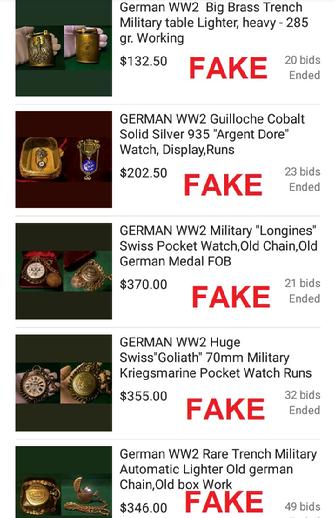 Nazi Fakes on ebay