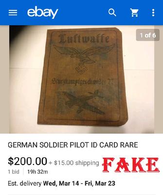 TRINCHULA FAKE NAZI ID
