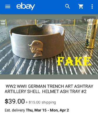 Nazi Ashtray