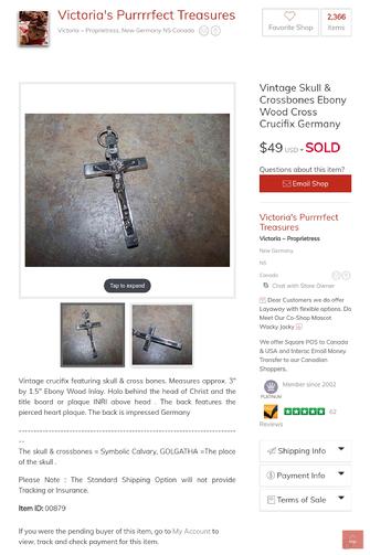 WW2 German Chaplain Cross