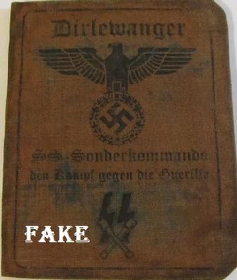 fake nazi ID books, passbooks, nazi, hitler, ebay, passport