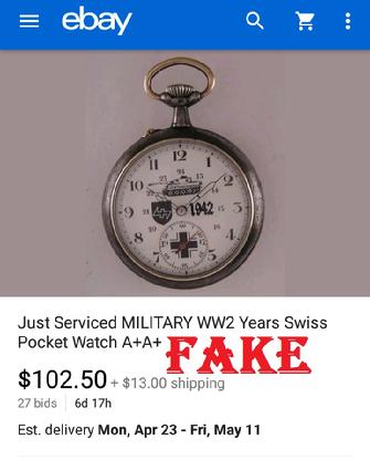 WW2 Years Swiss Gent's Hi Grade Wrist Watch A+A+ Service