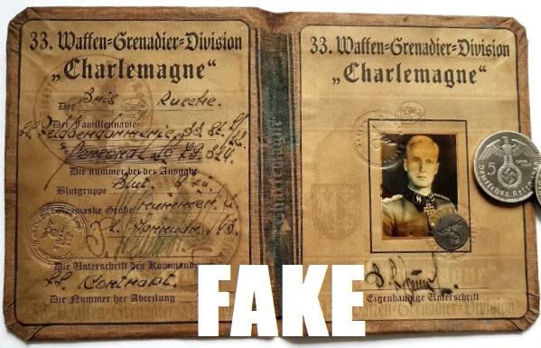 Nazi Military Passbooks and IDs