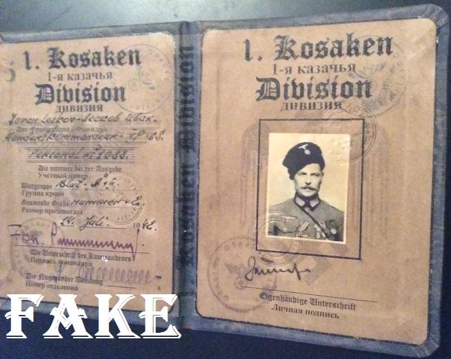 fake nazi ID on ebay