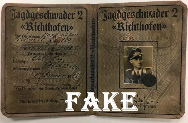 fake nazi ID