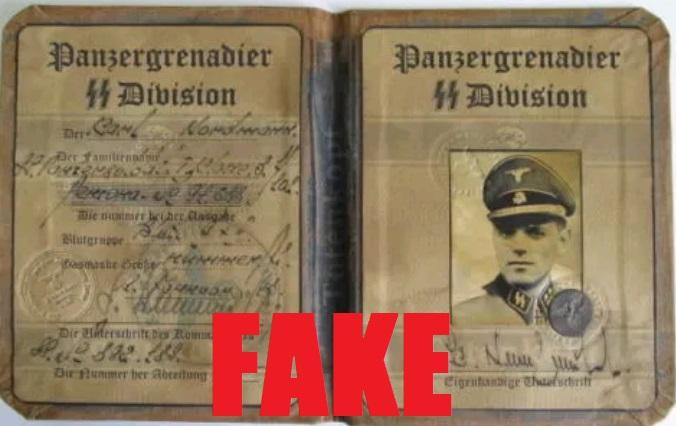 Nazi Military Passbooks and IDs
