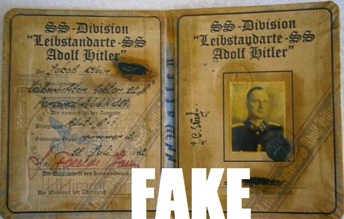 Nazi Military Passbooks and IDs
