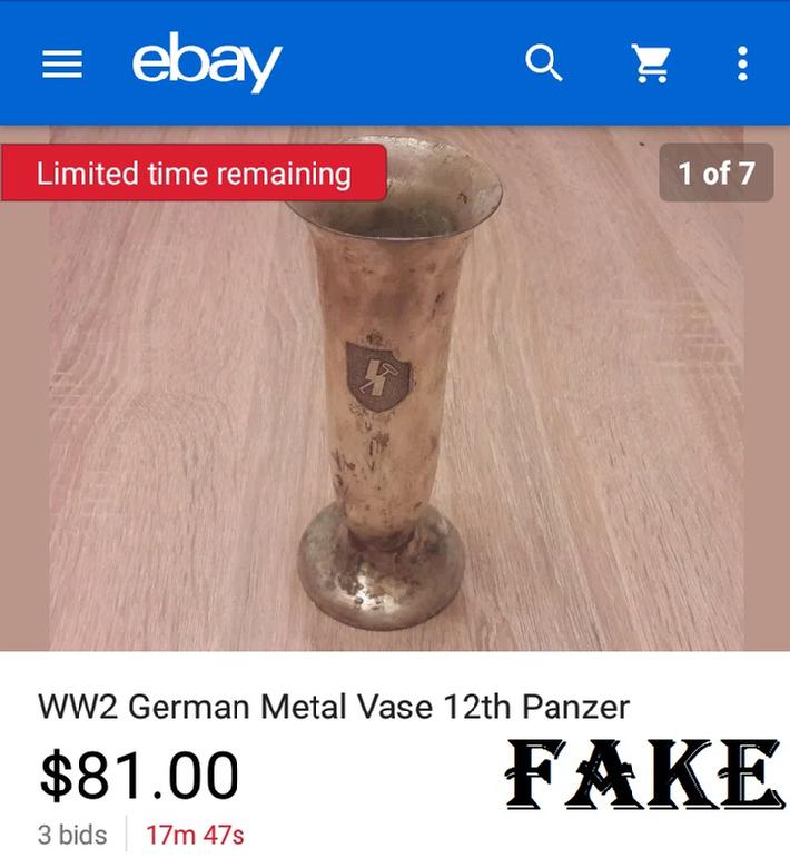 nazi fake goblet