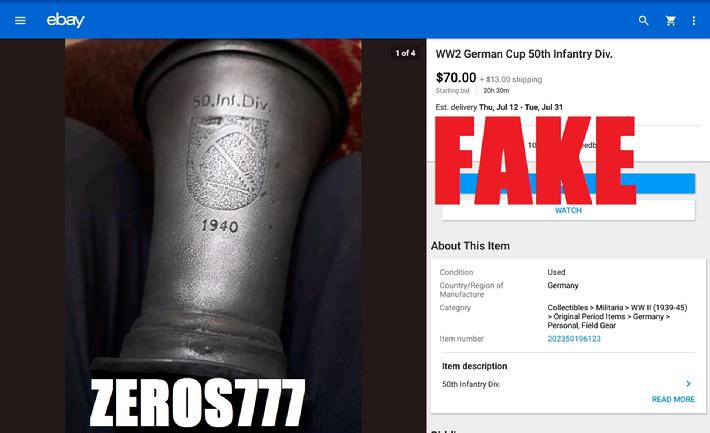 WW2 German Goblet