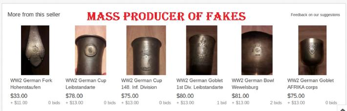 Nazi Goblets
