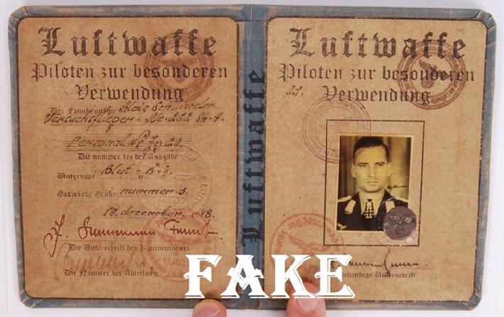 fake nazi ID