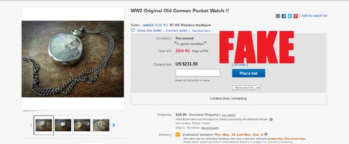 Nazi Pocket Watch