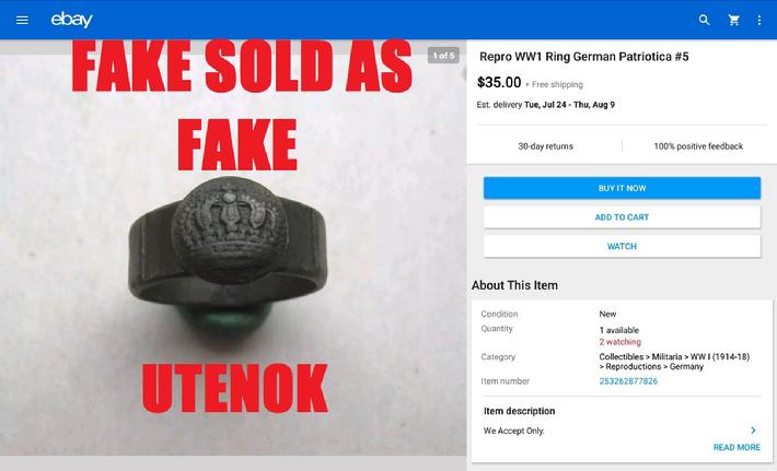 WW2 German Ring
