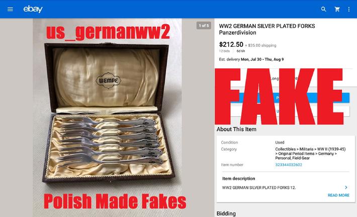 WW2 German Silverware