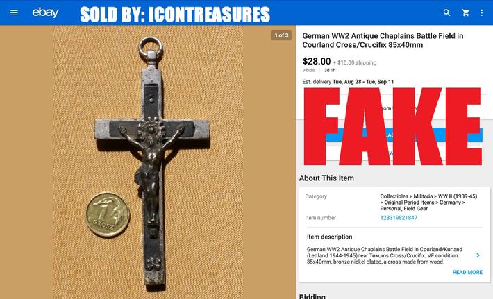 Nazi Chaplain Cross