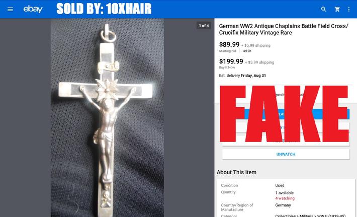 Nazi Chaplain Cross