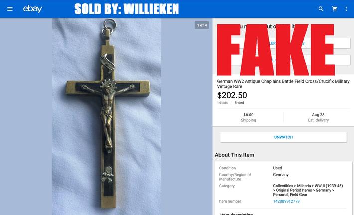 Nazi Chaplain Cross
