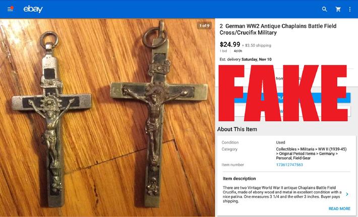 WW2 German Chaplain Cross