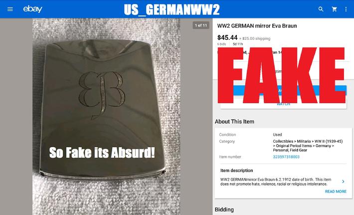 WW2 German Pocket Mirror
