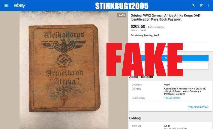 WW2 German Passbook