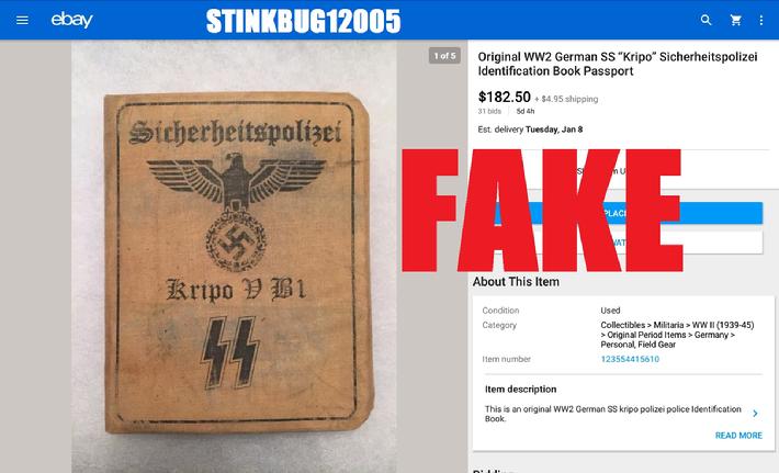 WW2 German Passbook