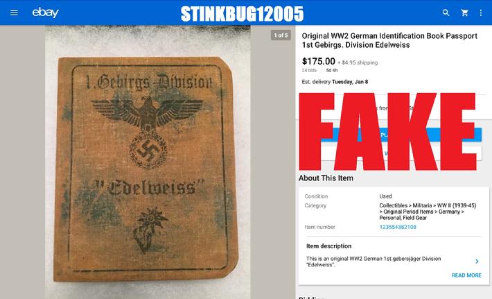 WW2 German Passbook