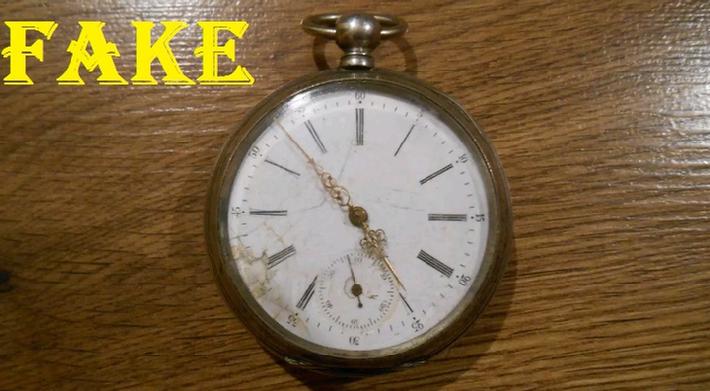 WW2 Rare Old German Military Pocket Watch Key Wind