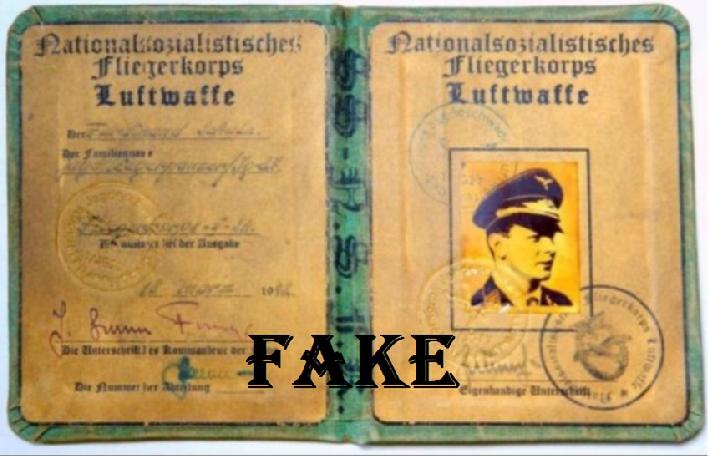 Fake Nazi Passbooks
